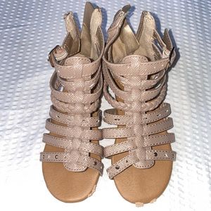 Girl gladiator sandals